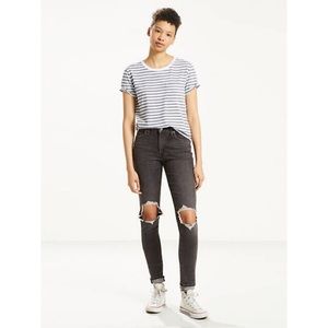 NWOT Black Levi’s 721 High Rise Skinny Jeans